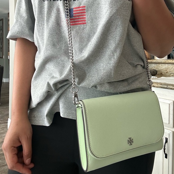 New Tory burch Emerson chain wallet crossbody medawmist - Picture 4 of 9